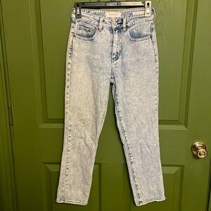 PACSUN Acid Wash Mom Jeans